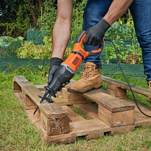 Black & Decker Bes301 Sierra Recíproca 2800 Spm 750 W Negro, Naranja