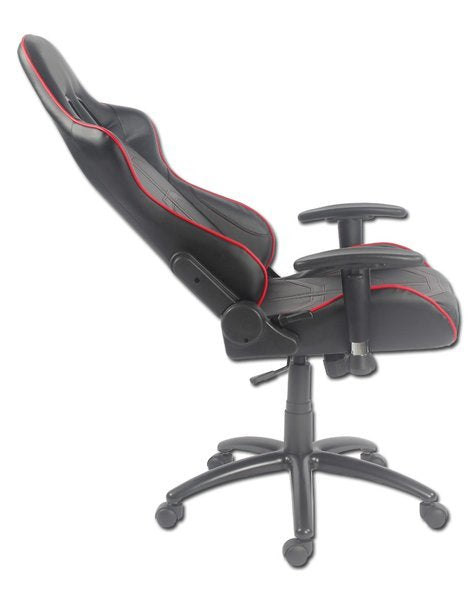 Lc-Power Lc-Gc-1 Silla Para Videojuegos Silla Para Videojuegos De Pc Negro, Rojo