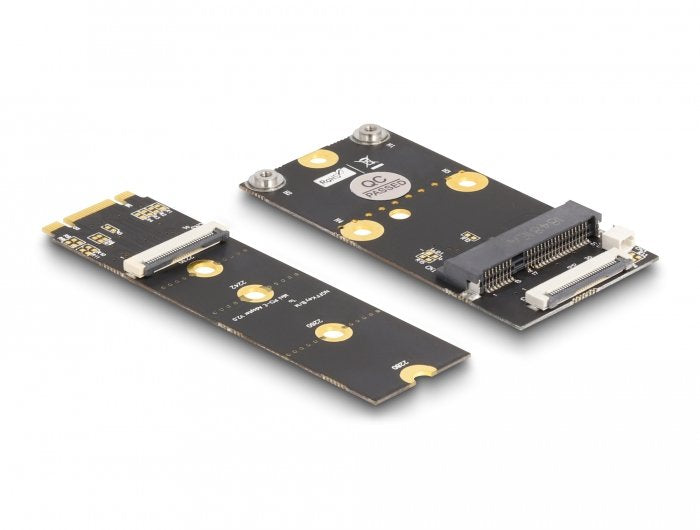 Konverter M.2 Key B+M Stecker Zu 1 X Mini Pcie Slot Half Size   Full Size Mit Flexiblem Cable