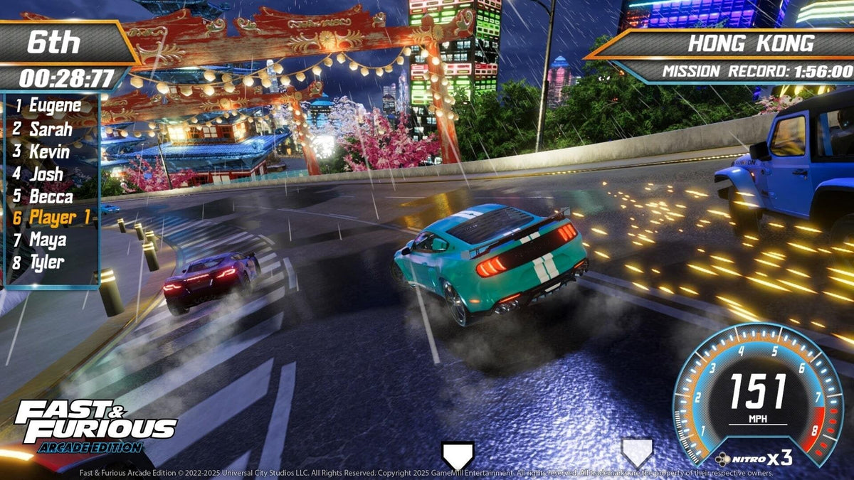 Juego Fast & Furious Arcade Switch