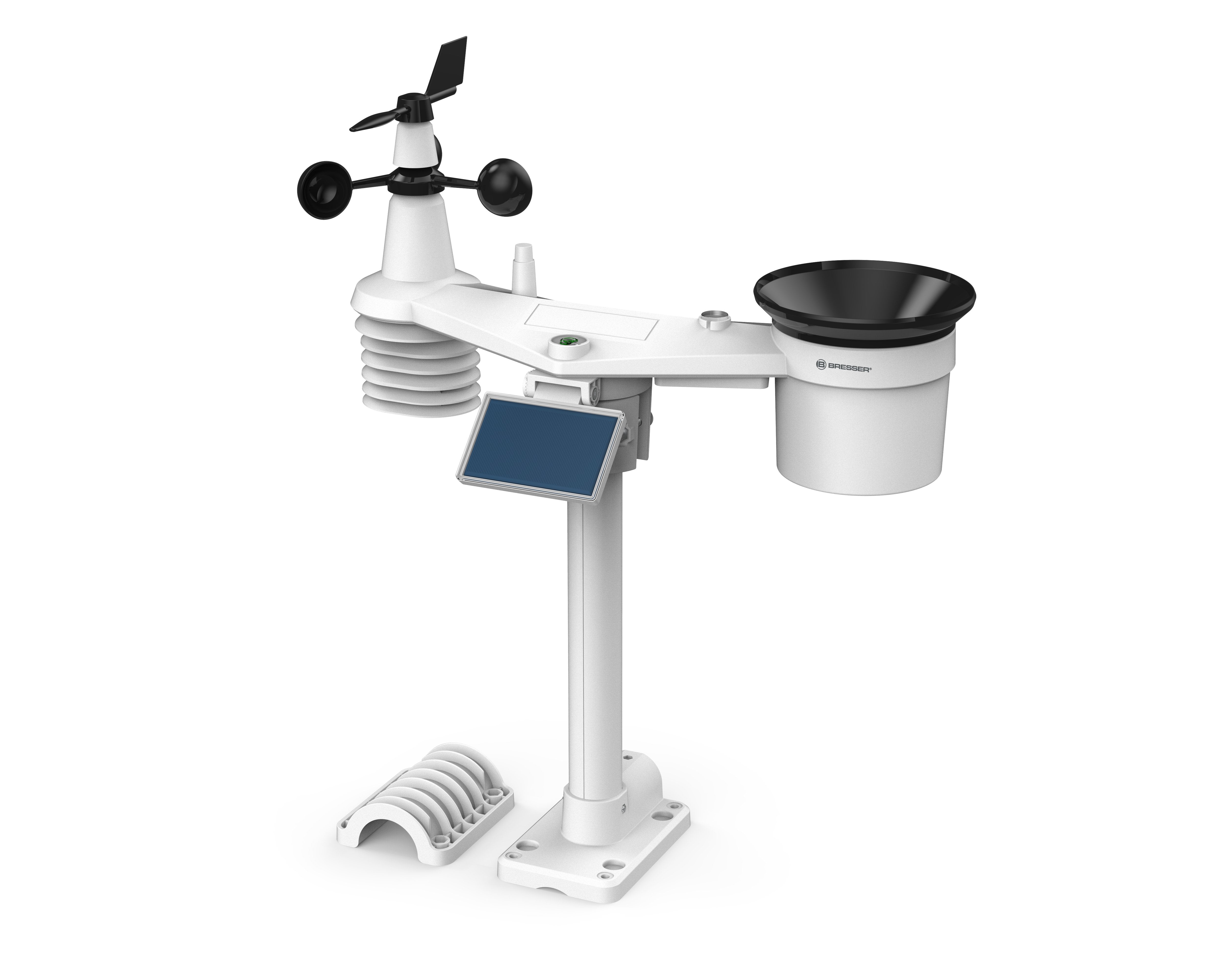 Bresser Optics 7003220 Estación Meteorológica Digital Negro Lcd Batería/Solar Wifi
