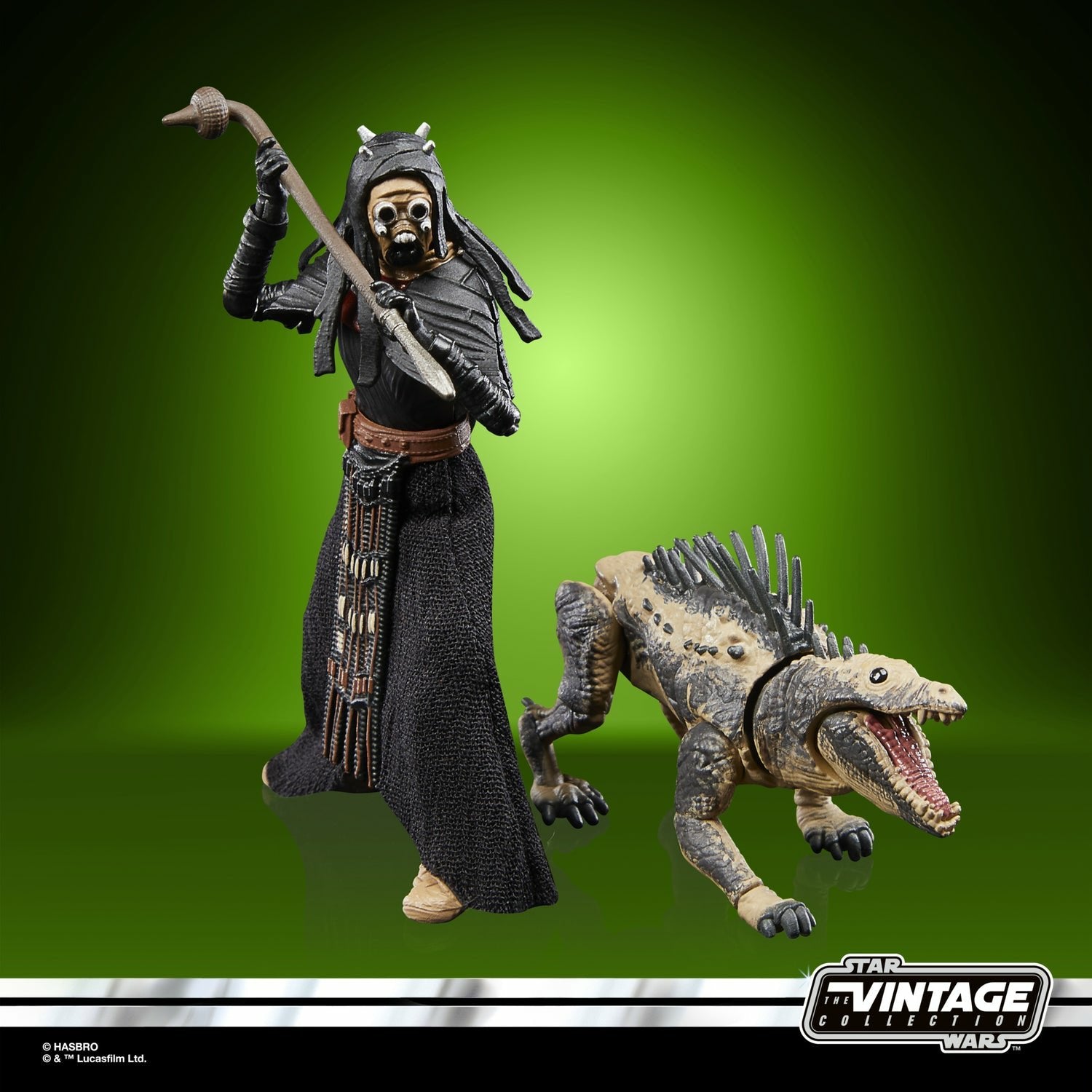 Figura Hasbro Star Wars Coleccion Vintage Tusken & Massiff