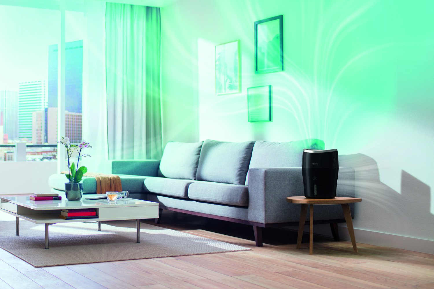 Humidificador  Philips 2000 Series De Aire Serie 2000 Hu4813/10