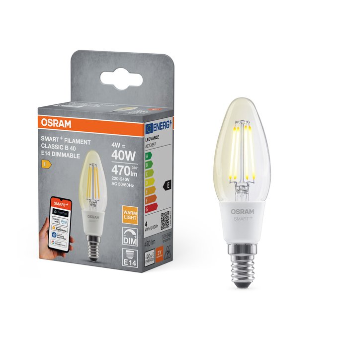 Osram Smtmatb40d 4w 827 230v Fil E14 4x1 Osram