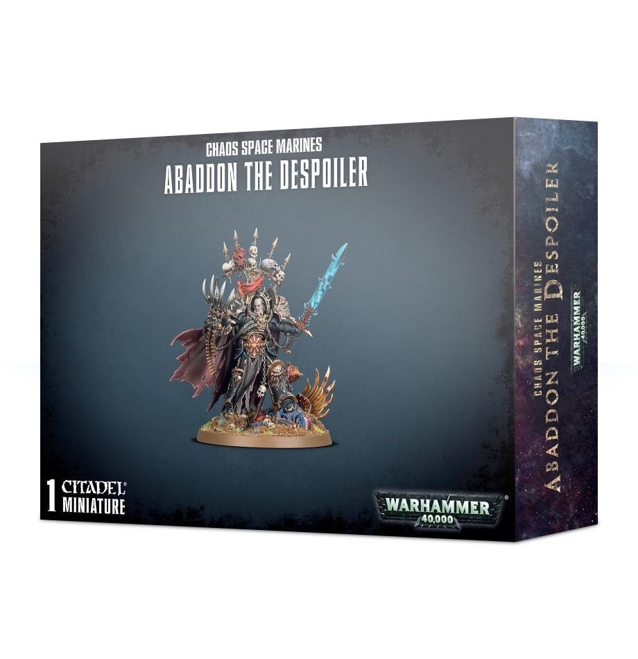 Warhammer 40k - Space Marine Du Chaos Abaddon The Despoiler (2019)