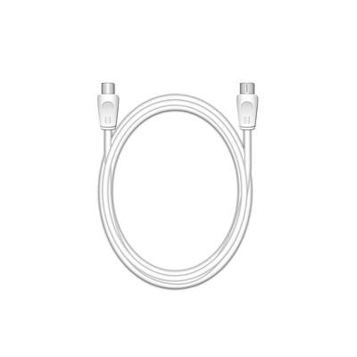 Mediarange Antenen-Cable Koax-Conector Macho/Empalme 75ohm 3.0m We