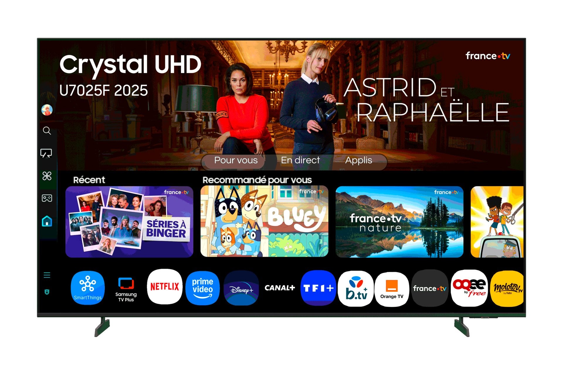 EAN 8806097286905 - Samsung TU55U7025FK 139,7 cm (55") 4K Ultra HD Smart TV Wifi Negro imagen 1