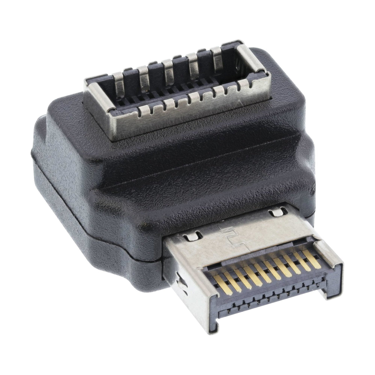 Inline® Usb 3.2 Adaptador Internal, Front Panel Usb-E Macho A Usb-E Hembra 90°