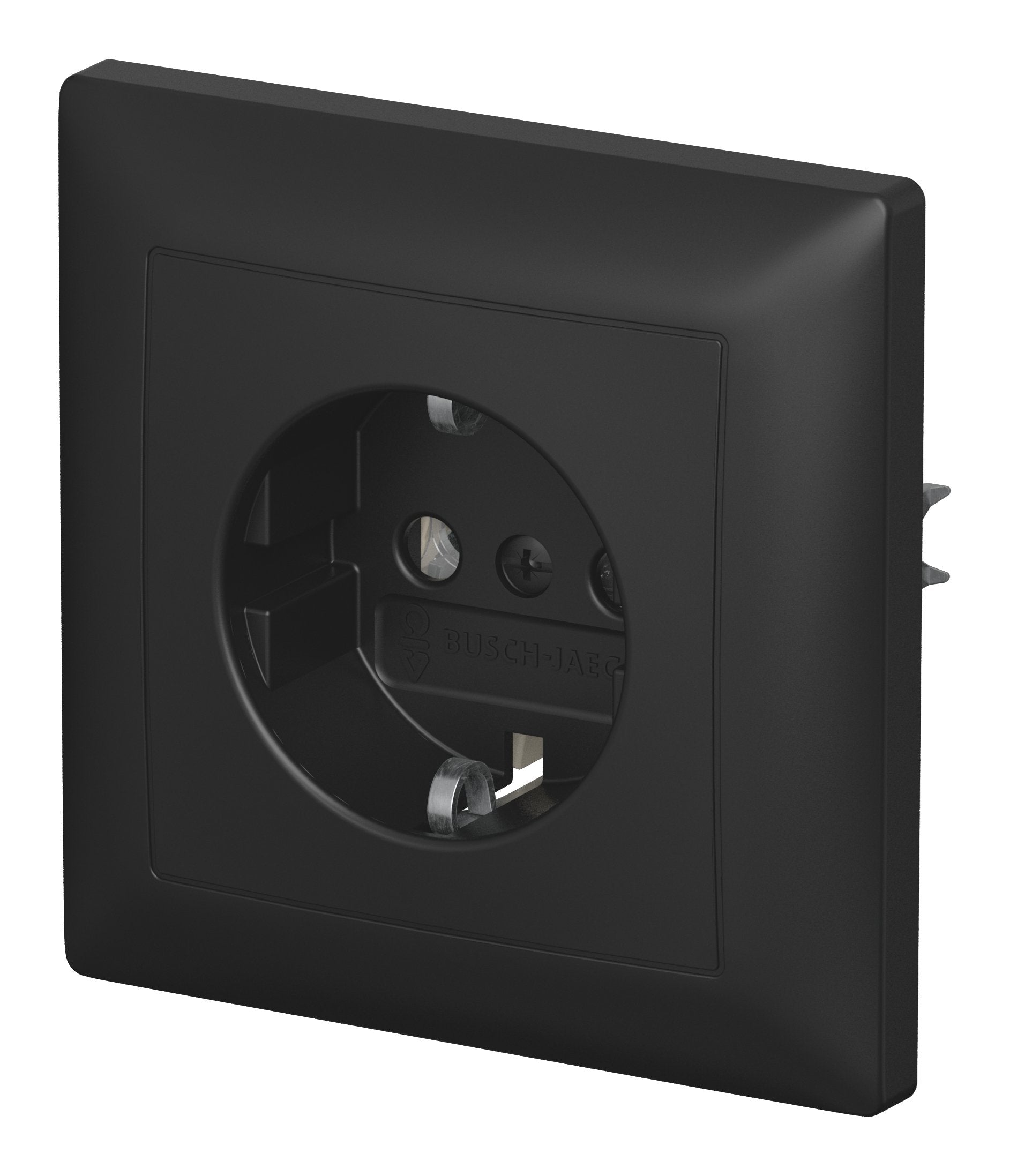 EAN 4011395360569 - Busch-Jaeger 2CKA002011A6345 placa de pared y cubierta de interruptor Negro imagen 2