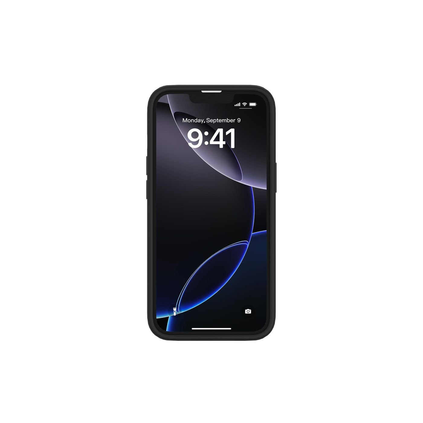 Infinite Riga Iphone 14 - Silicone Case Black 100% - Recycled Silicone - Warranty: 24m