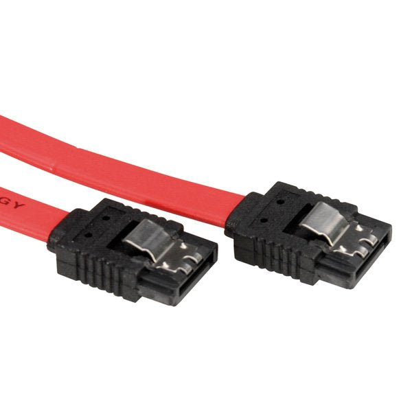 Value Internes Sata 6.0 Gbit S Hdd-Cable Mit Schnappverschluss 0,5m
