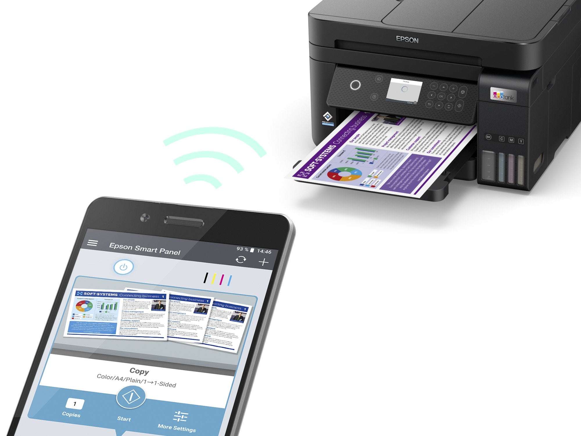 EAN 8715946683850 - Epson EcoTank L6270 Inyección de tinta A4 4800 x 1200 DPI 33 ppm Wifi imagen 9