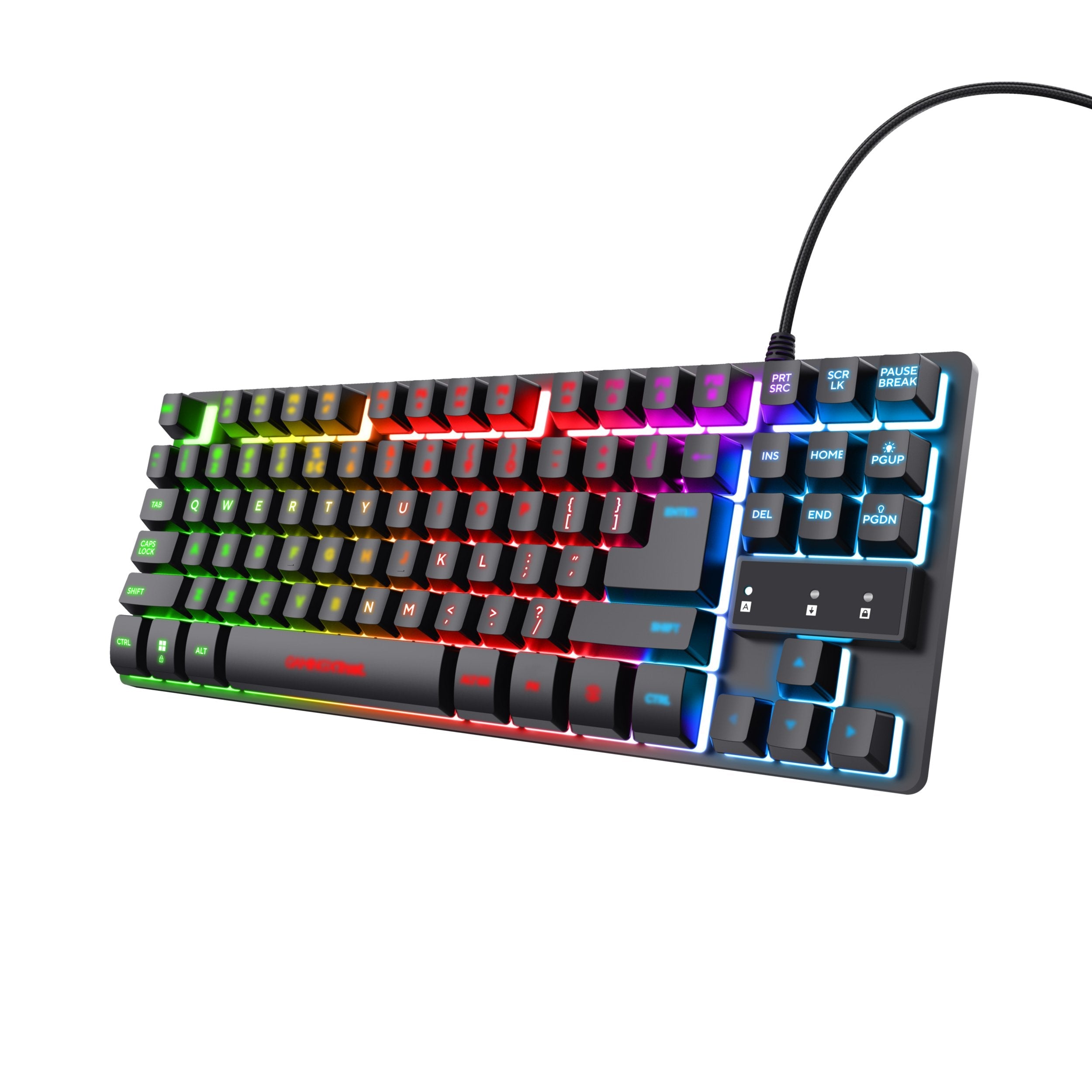 EAN 8713439236989 - Trust GXT 833 Thado teclado Juego USB Holandés Negro, Plata imagen 1