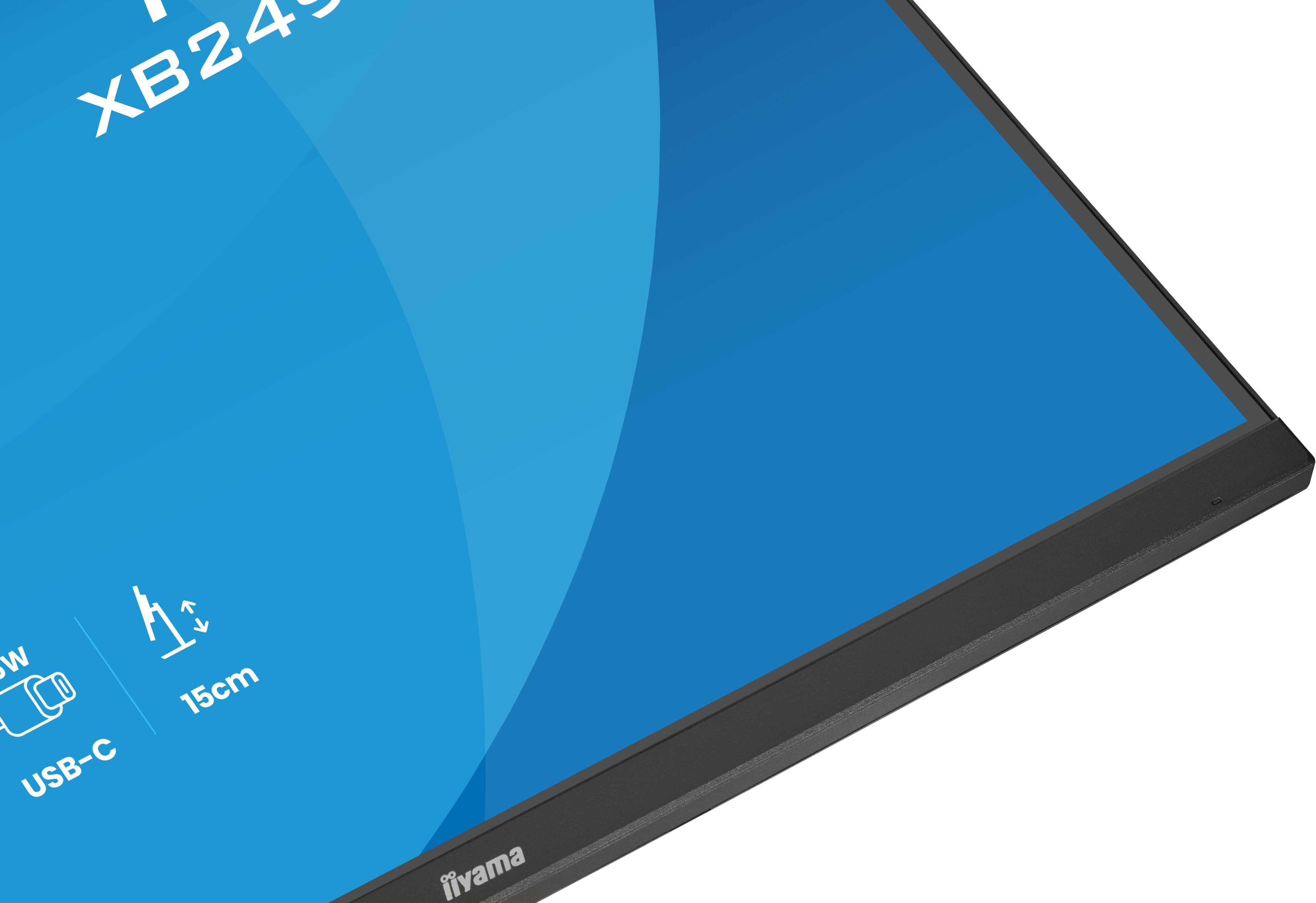 Iiyama Prolite Xb2495wsc-B1 61.1 Cm 24 Pulgadas), Negro (Mate), Wuxga, Ips, Hdmi, Usb-C, Usb-Hub, 100hz Panel) Xb2495wsc-B1