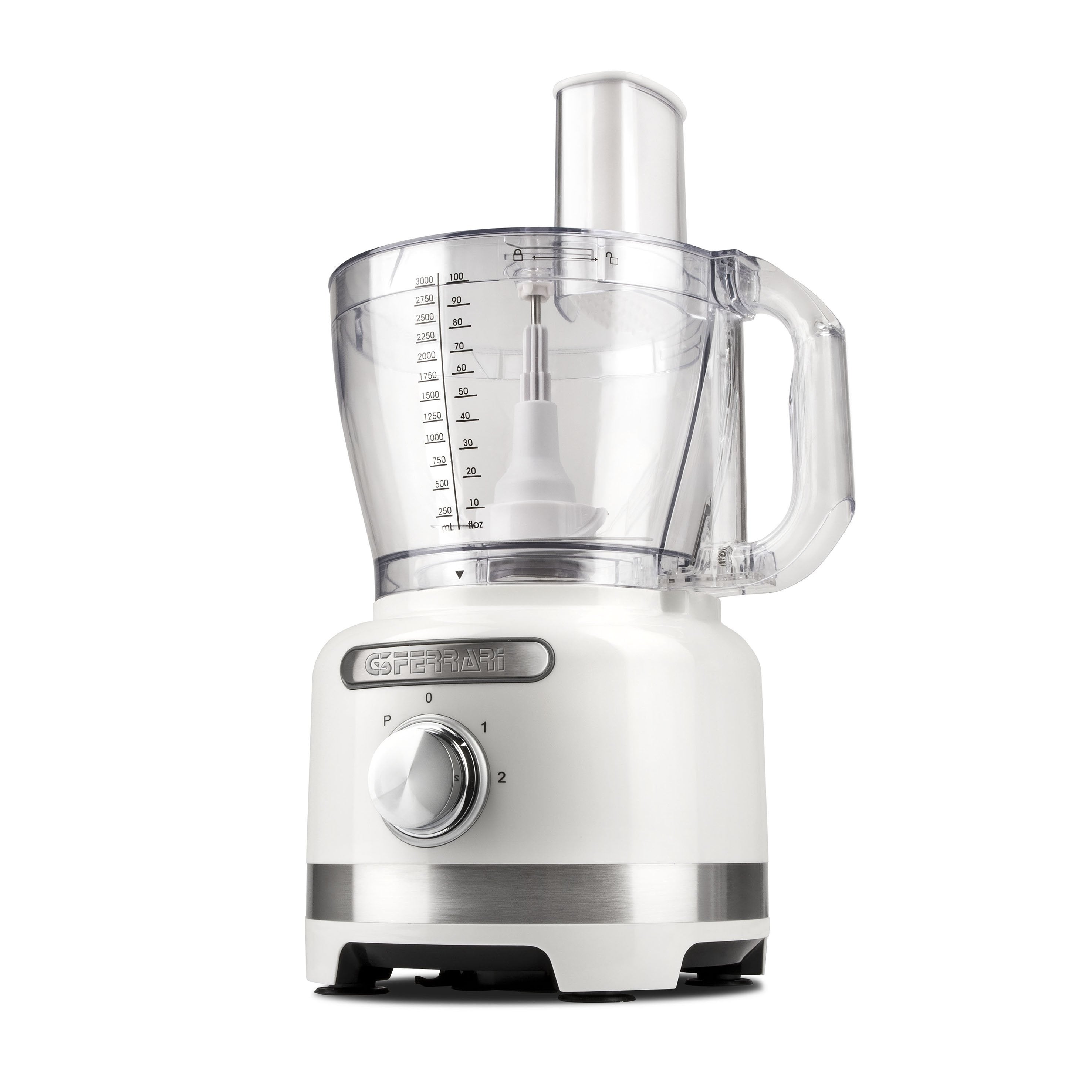 Robot De Cocina G3 Ferrari G20099  1000 W 3 L Transparente, Blanco