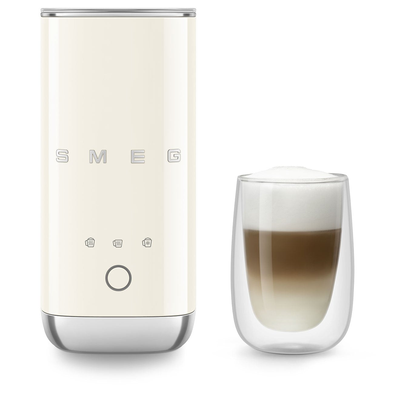 EAN 8017709353162 - Smeg MFF02CREU espumador o calentador de leche Calentador/espumador de leche automático Crema de color imagen 18