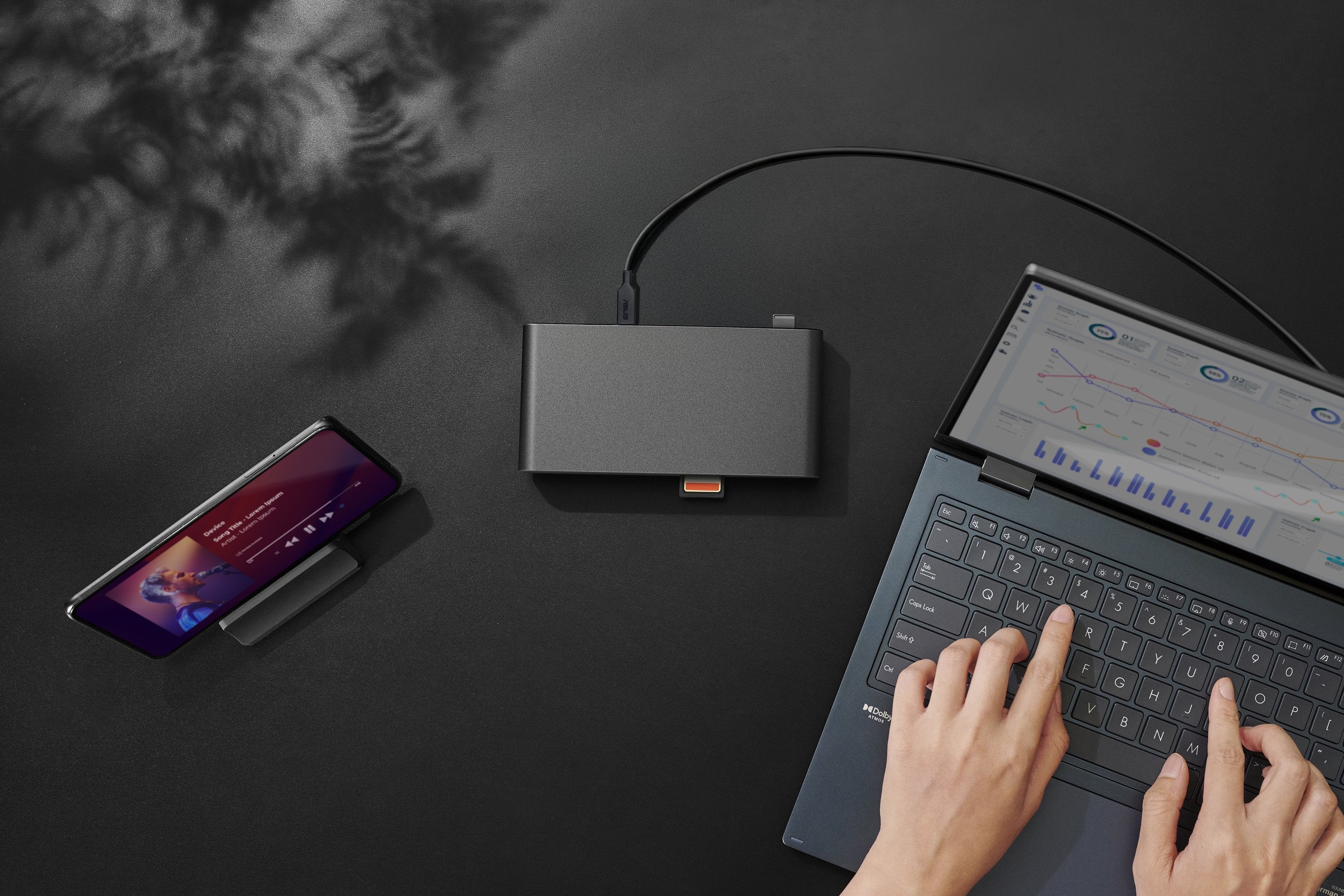 Asus Dc301 3 Display Usb-C Dock Eu