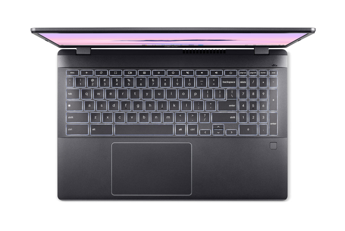 Acer Chromebook Plus 515 Cbe595-2-Tco Intel Core 5 120u / Hasta 5 Ghz Chrome Os Intel Graphics 16 Gb Ram 512 Gb Ssd Nvme 15.6" Ips 1920 X 1080 (Full Hd) Wi-Fi 6e Gris Metalizado Kbd: Español
