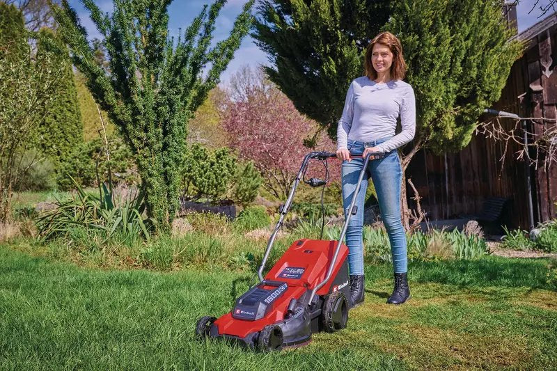 Cortacésped Eléctrico Einhell Gc-Em 1600/37 Rojo/Negro, 1.600 Vatios 3400080