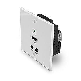 Lindy 70m Cat.6 Hdmi 4k60 Hdbaset Eu Placa De Pared Ext Transmisión
