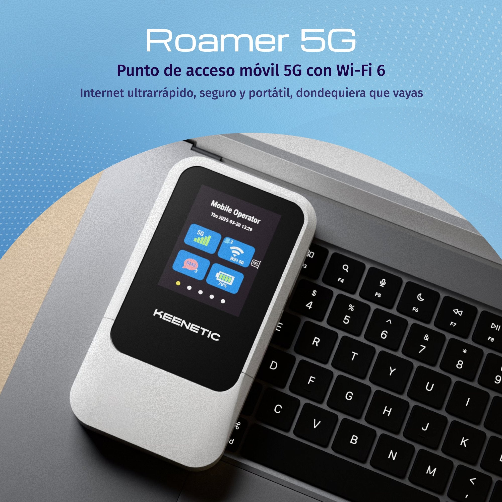 EAN 4897082922568 - Keenetic Roamer 5G (KN-5210) Módem de red móvil imagen 2