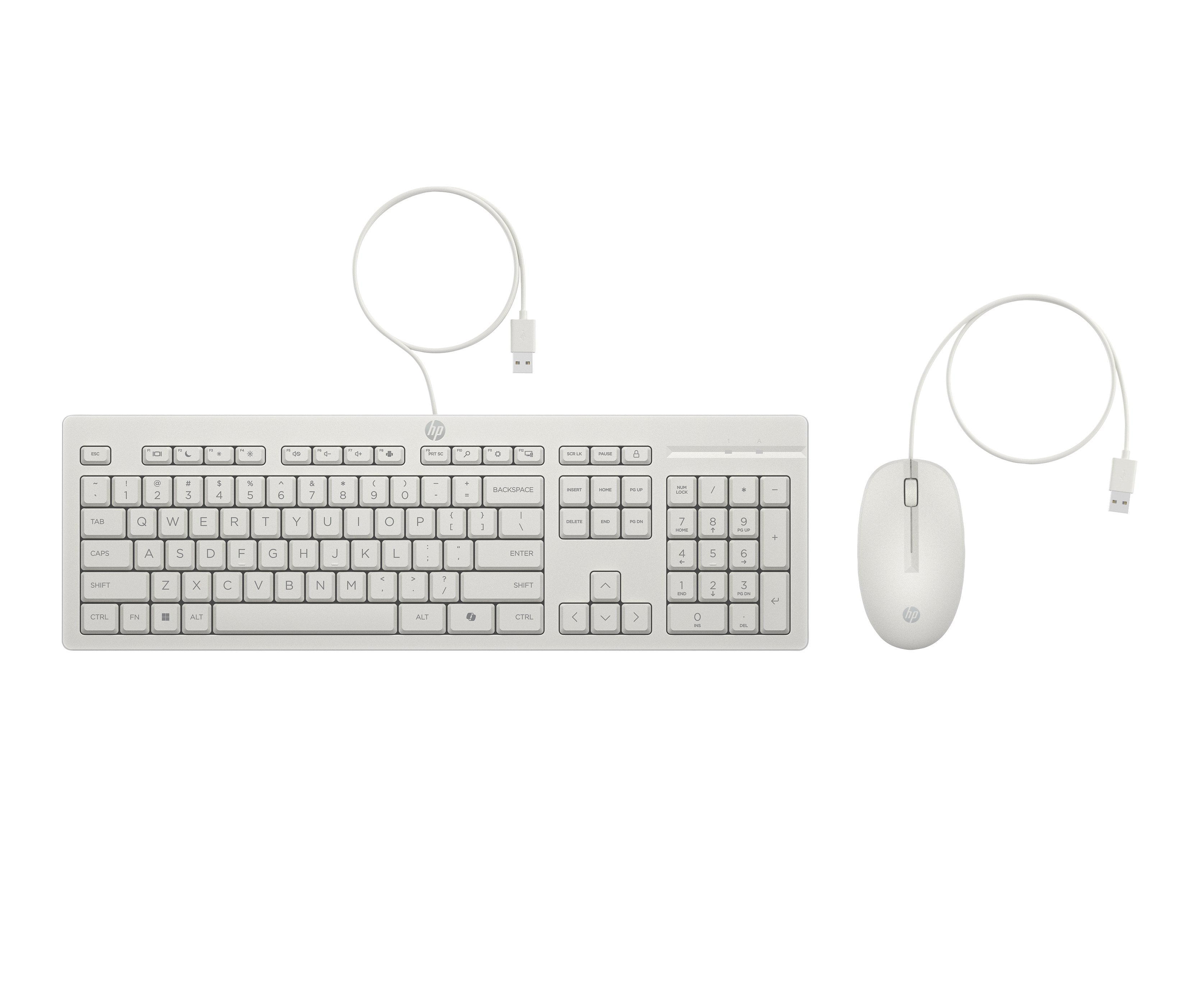 Hp 225 Wired Mouse And Kb G2 Cwh Sp