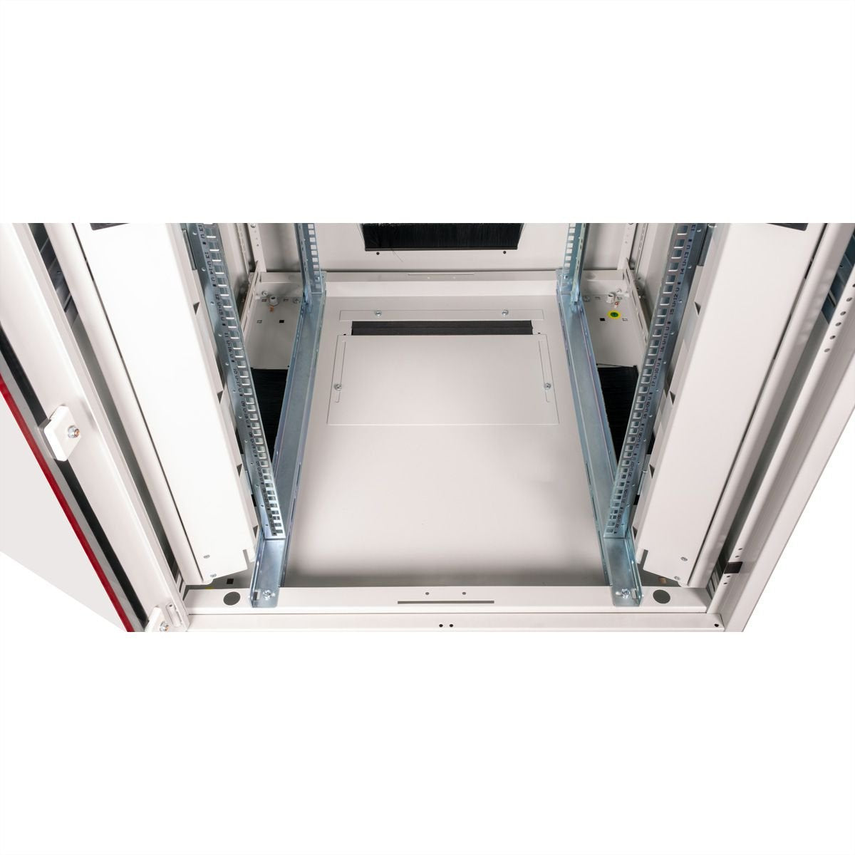 Roline 19-Zoll Netzwerkschrank Pro 22 He, 800x800 Bxt Glastr Grau