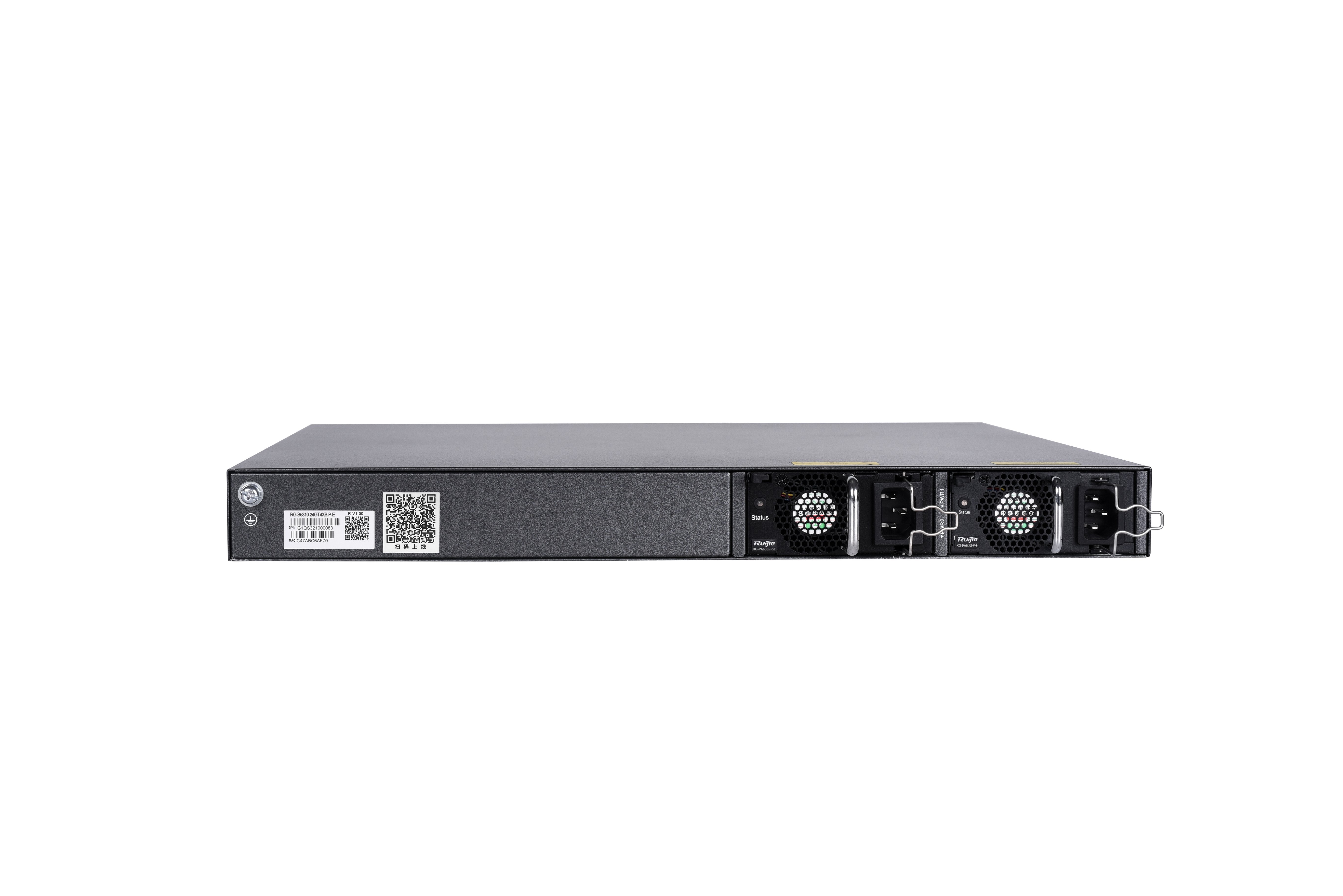EAN 6971693272767 - Ruijie Networks RG-S5310-24GT4XS-P-E switch Gestionado Gigabit Ethernet (10/100/1000) Energía sobre Ether imagen 2