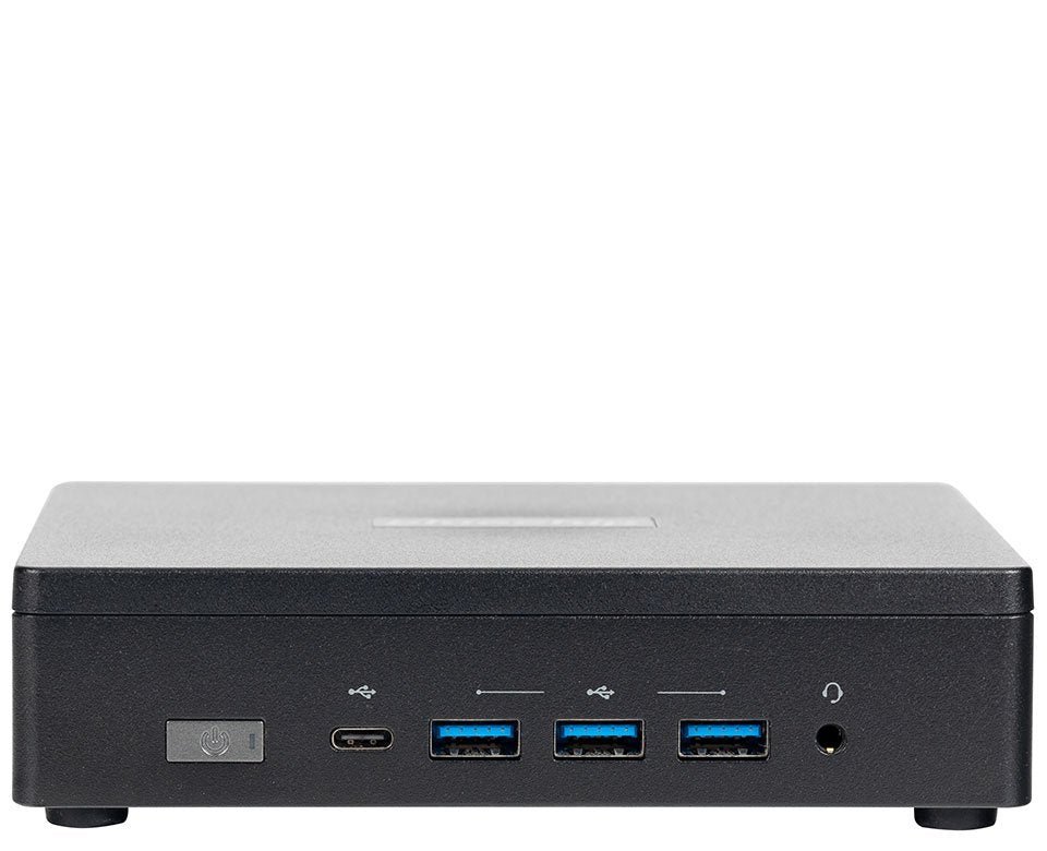 EAN 4250749709283 - bluechip BUSINESSline M11431 Intel Core 3 100U 8 GB DDR4-SDRAM 500 GB SSD Windows 11 Pro Mini PC Negro imagen 2