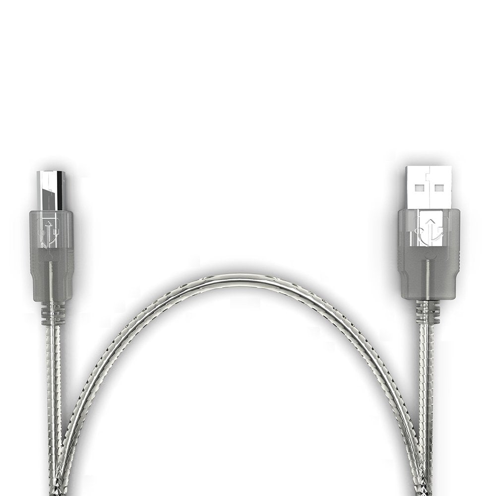 Inca Druckercable Usb-A2.0->Anschluss Drucker 1.50m Transp.