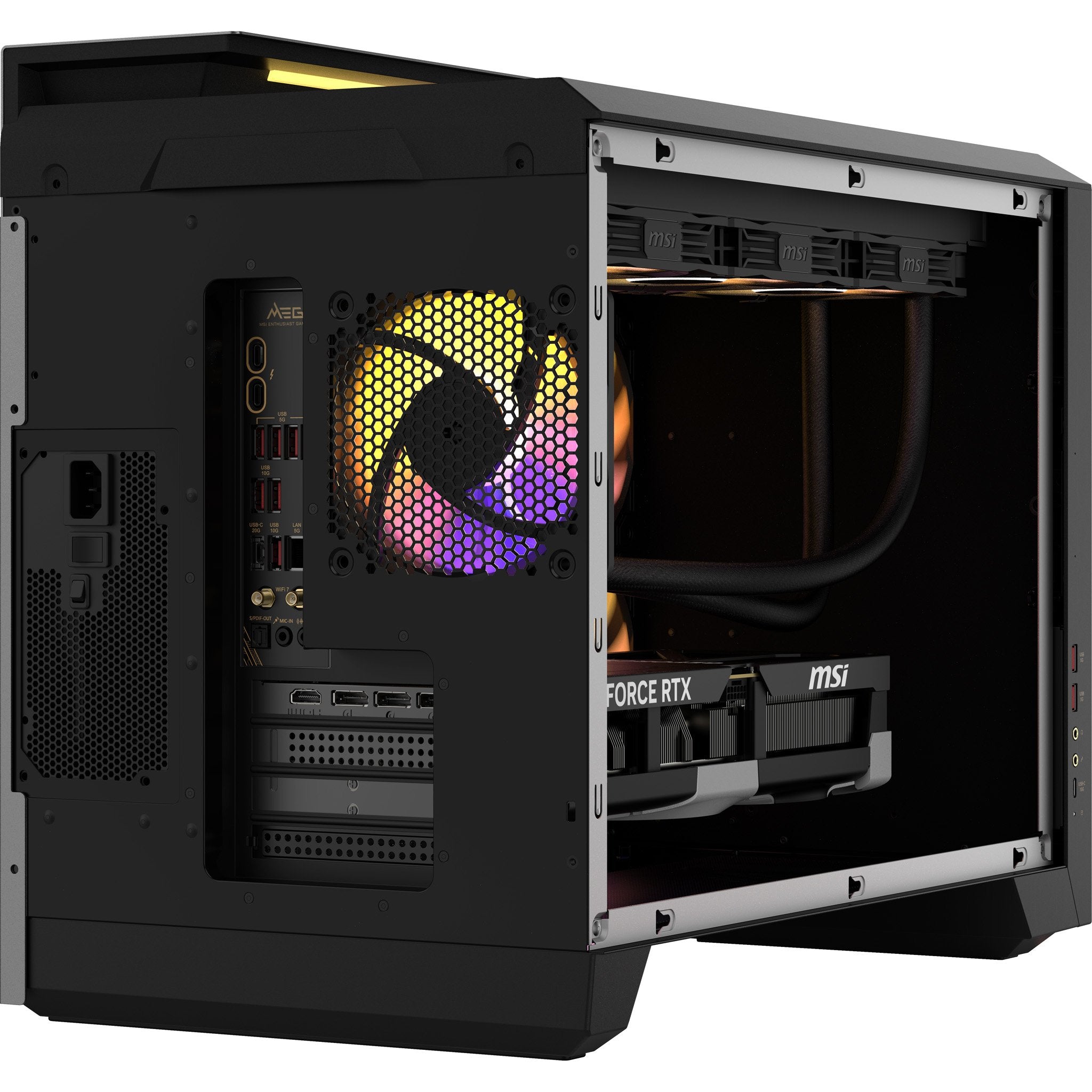 EAN 4711377288750 - MSI MEG Vision X AI 2NVV7-004EU Intel Core Ultra 7 265K 32 GB DDR5-SDRAM 2 TB SSD NVIDIA GeForce RTX 5080 imagen 14