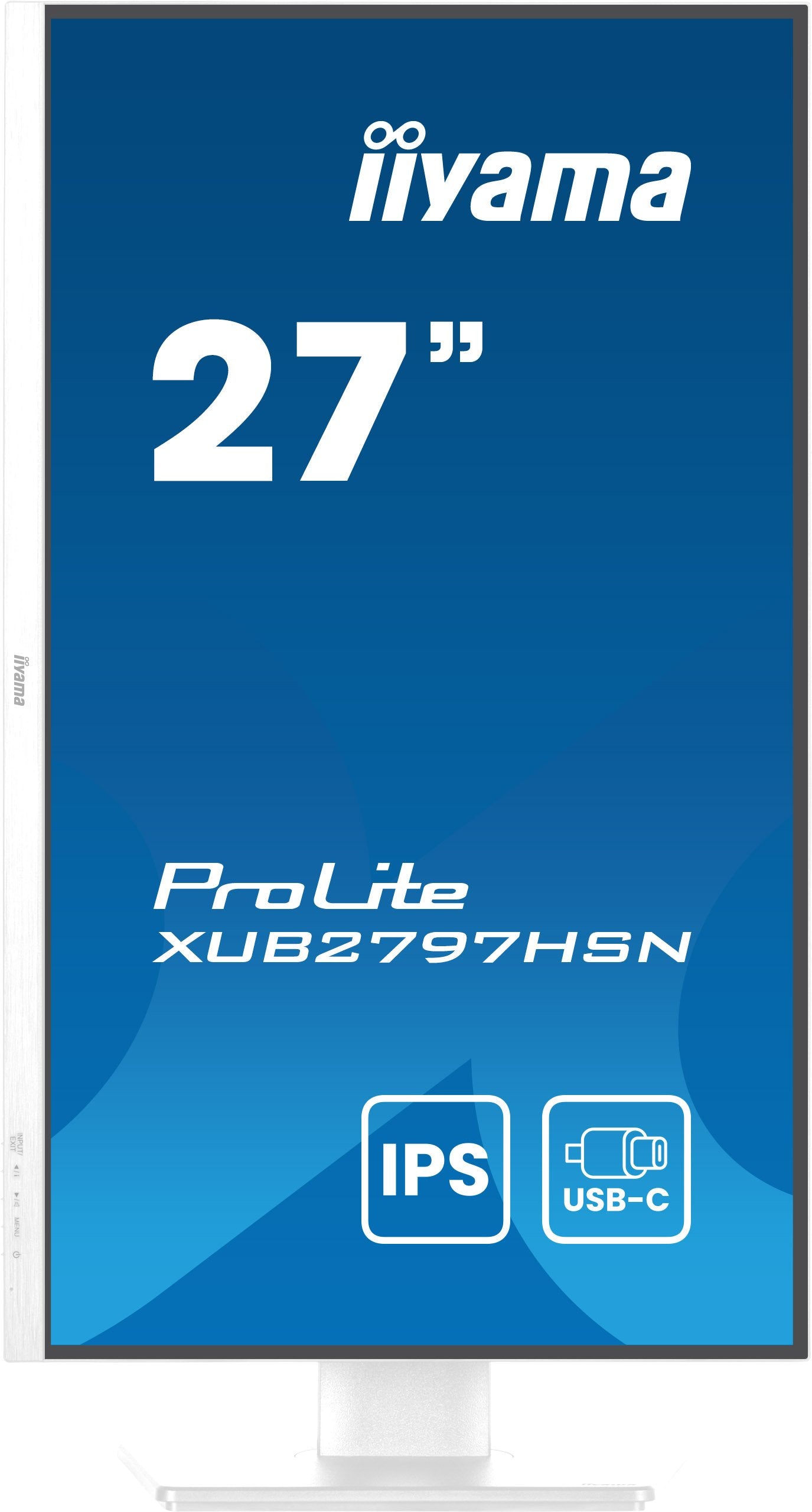 EAN 4948570124992 - iiyama ProLite XUB2797HSN-W2 pantalla para PC 68,6 cm (27") 1920 x 1080 Pixeles Full HD LED Blanco imagen 3