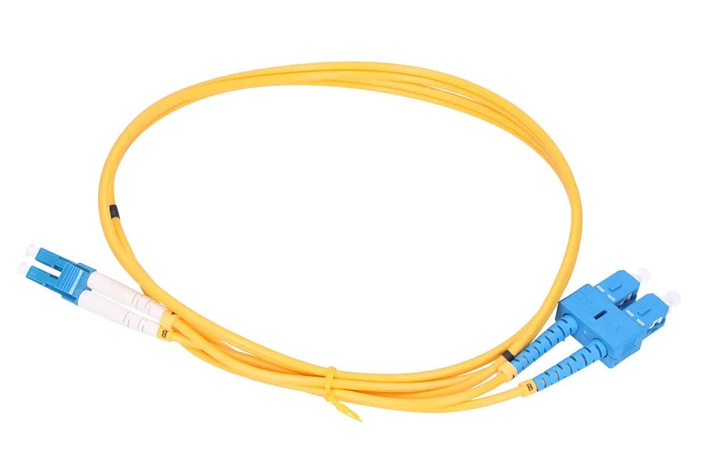 Extralink Cable Fibra Óptica Sm Sc/Upc-Lc/Upc Dup G652d Pvc 3.0mm 2m