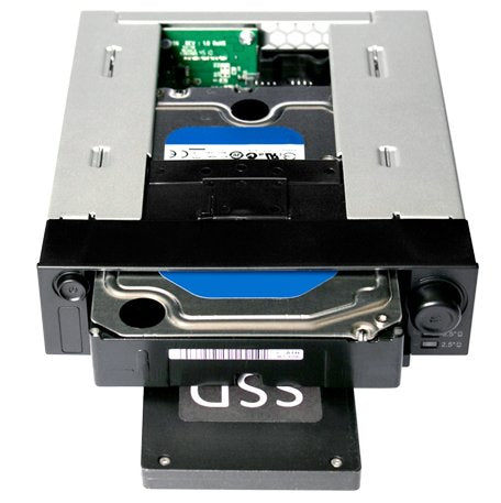 Marco Extraíble Icy Dock Sata Black Icy Dock Mb971sp-B, Alu, Black, Sata