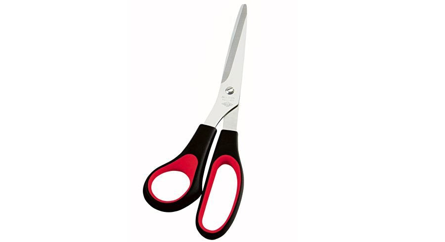 Wedo Zurdo-Papierschere 21,0 Cm - Negro Rojo