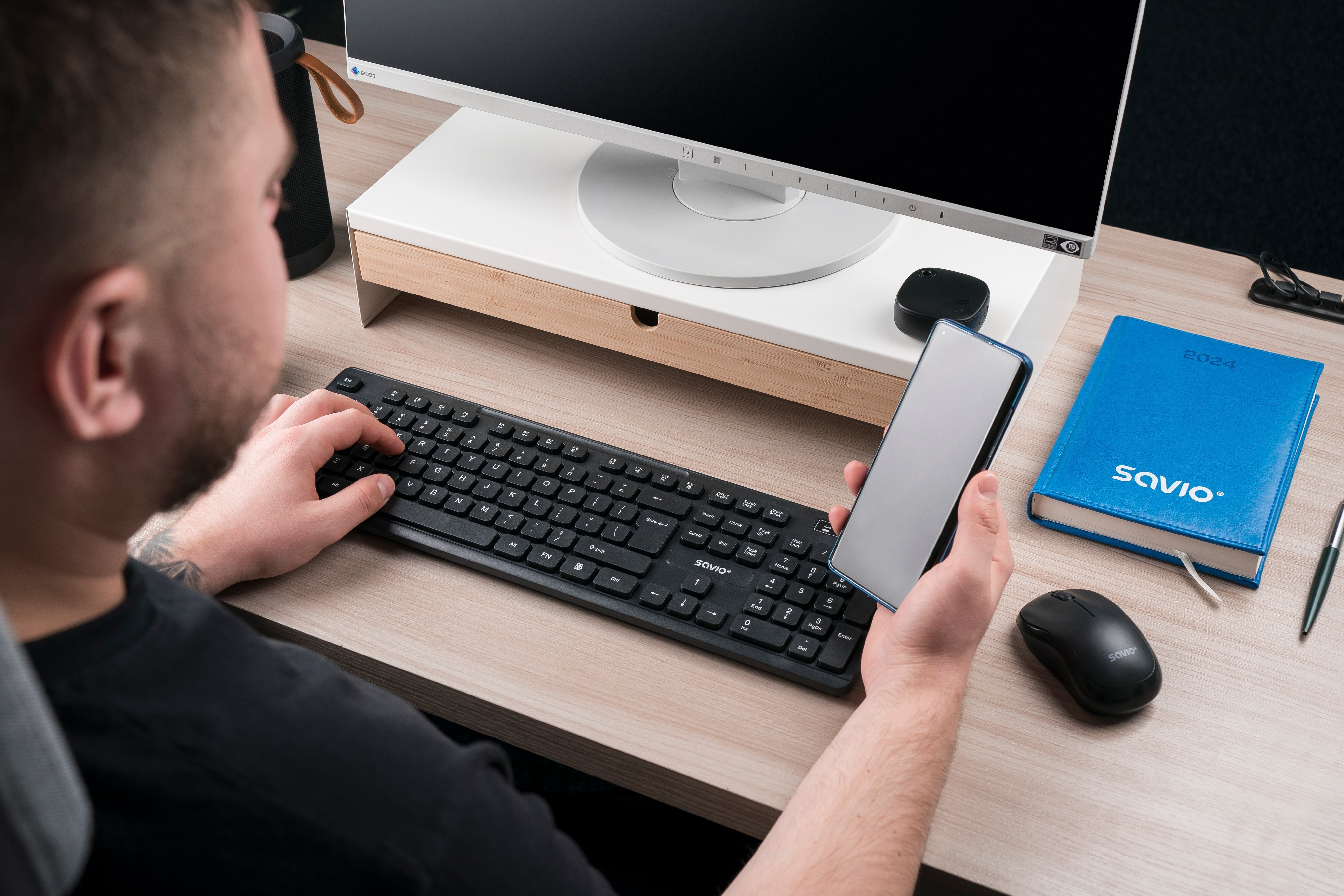 EAN 5901986048855 - Savio KB-02 teclado Hogar / Oficina USB QWERTY Negro imagen 11