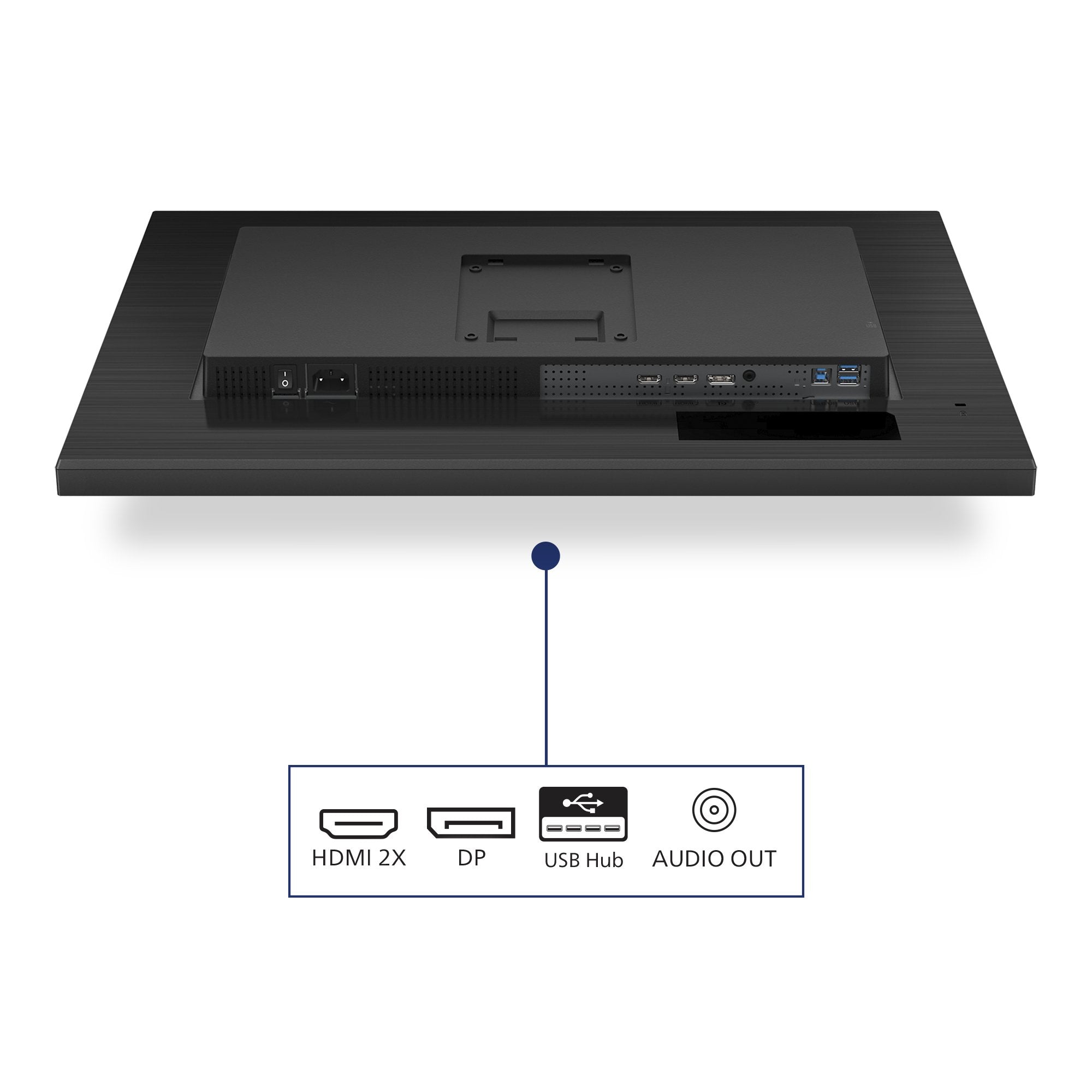 EAN 8721038000269 - Philips 3000 series 27B1N3800/00 LED display 68,6 cm (27") 3840 x 2160 Pixeles 4K Ultra HD LCD Negro imagen 4