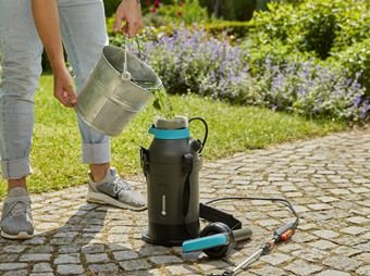 Pulverizador A Presión 5 L Plus Gardena