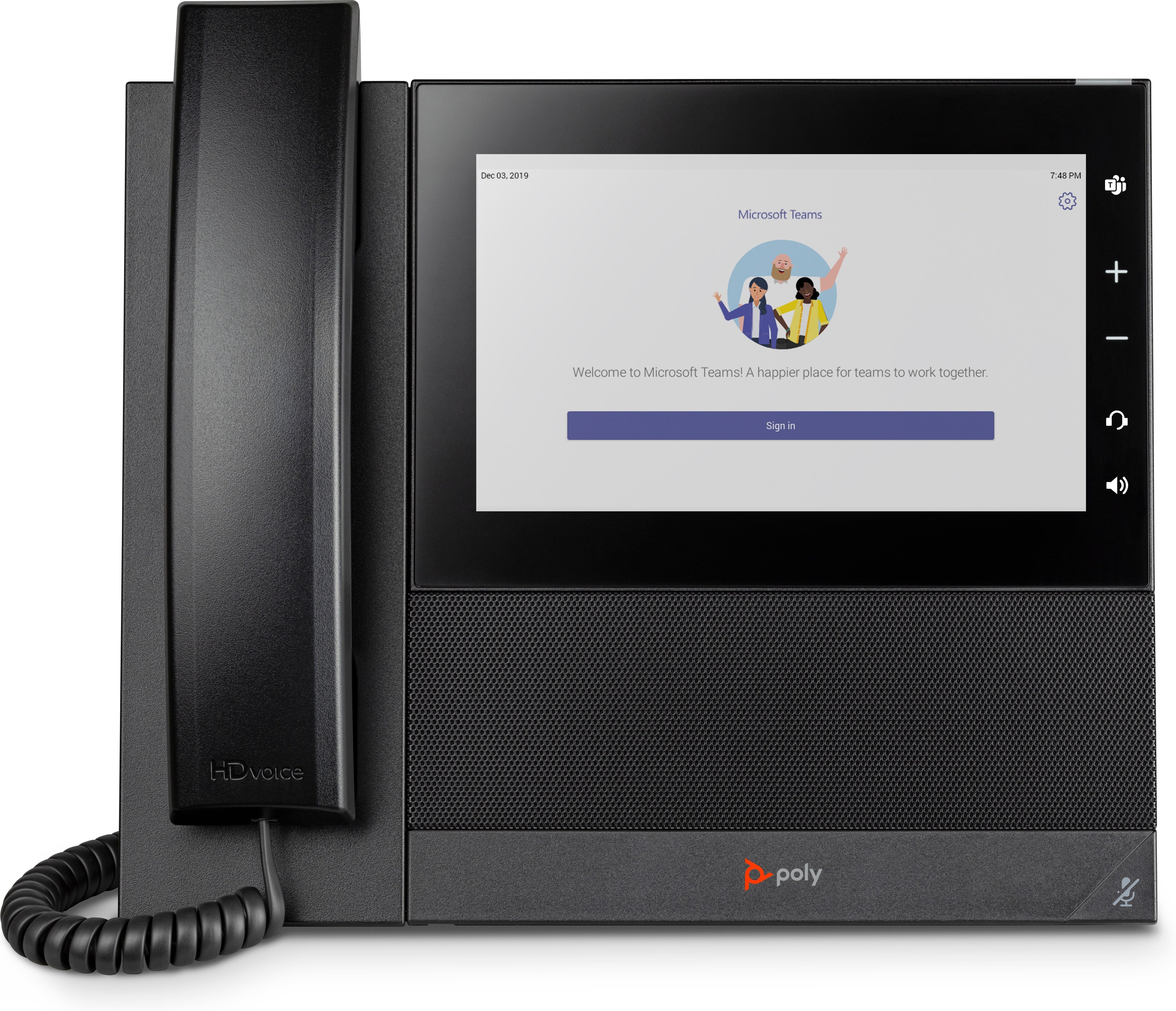 Teléfono Poly Ccx 600  Ip Negro Lcd Wifi