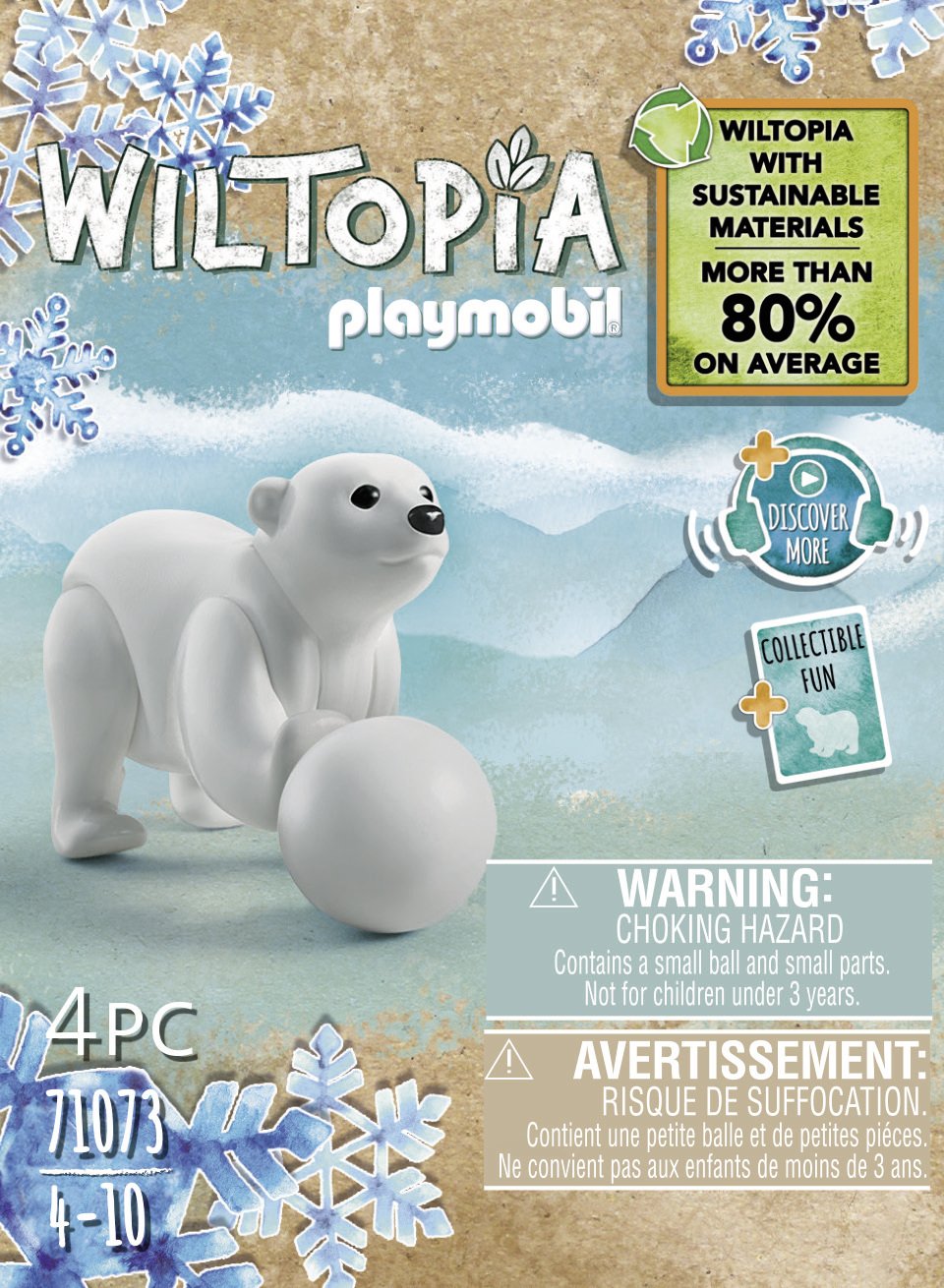 Playmobil  71073 Wiltopia - Oso Polar Joven