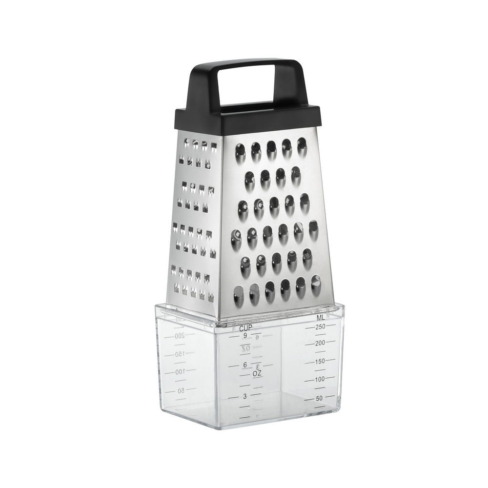EAN 4260709010243 - Resto Kitchenware 95412 cortador de verduras en espiral o rallador manual Caja ralladora Negro, Acero ino imagen 1