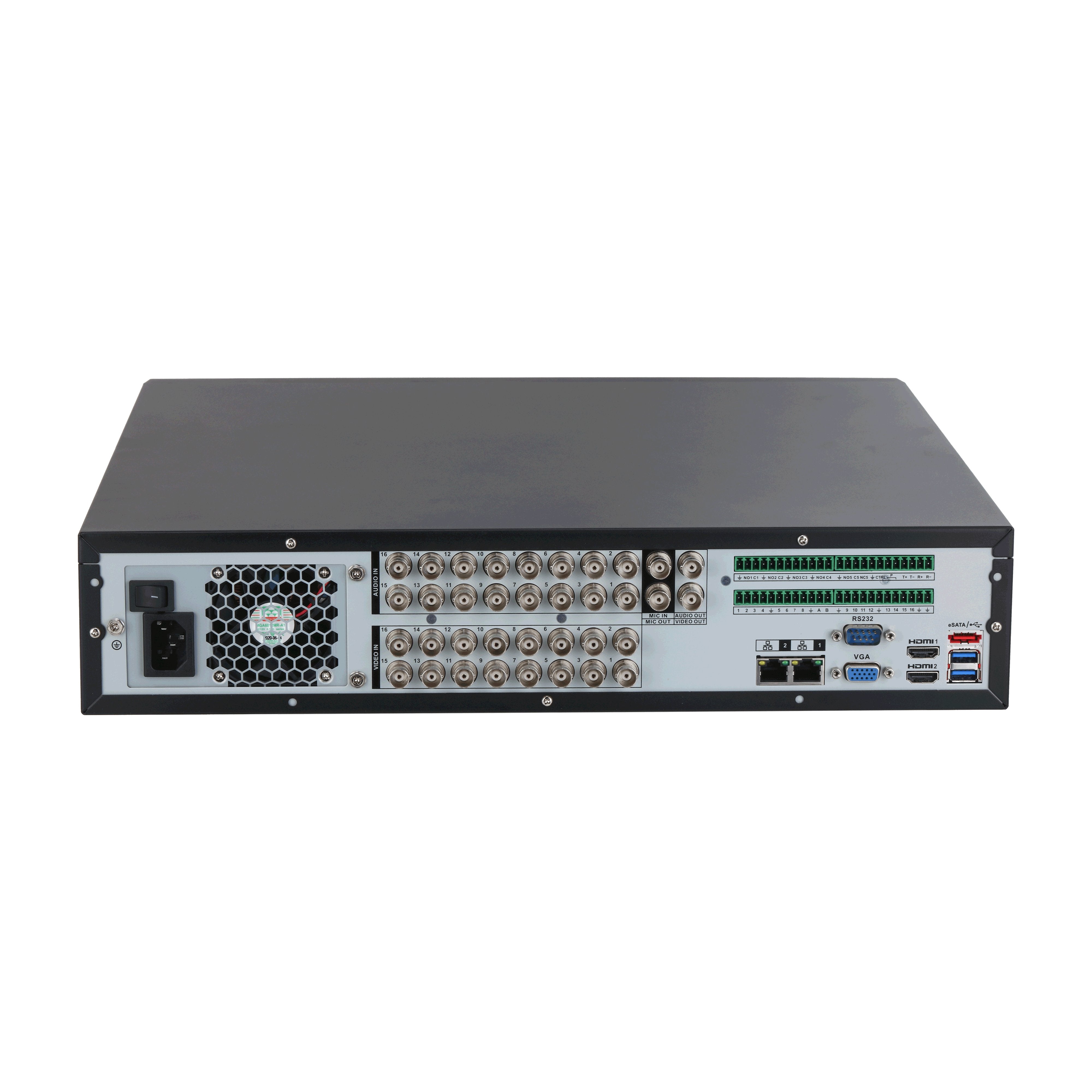 Dahua Xvr5816s-I3 Dvr 5en1 16ch 5m-N@8ips +8ip 8mp 2hdmi 8hdd Audio E/S Ai