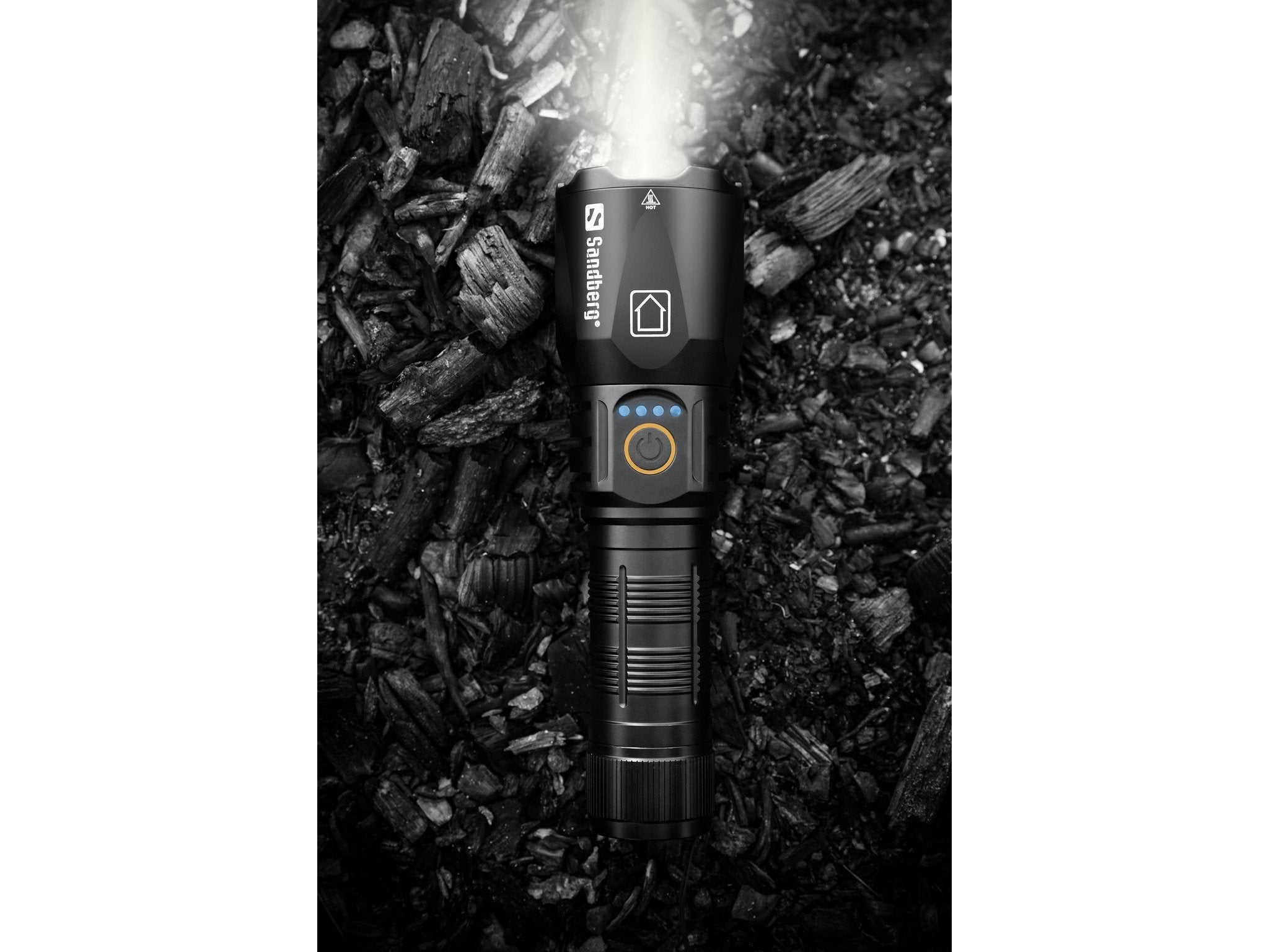 Sandberg Survivor Torch Powerbank 5000 5000 Mah Negro