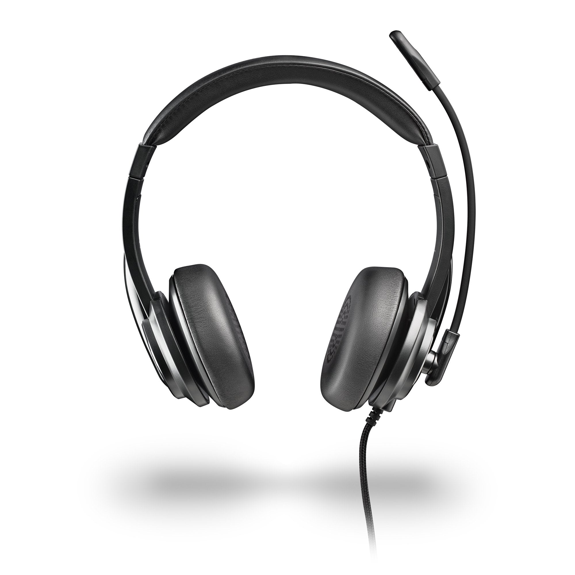 Auriculares Ngs Vox605 Usb Con Micrófono Usb Negros