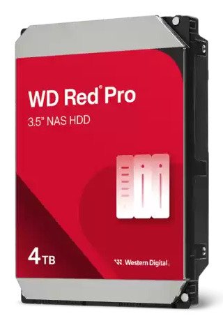 EAN 0718037909134 - Western Digital Red Pro disco duro interno 4 TB 7200 RPM 256 MB 3.5" Serial ATA III imagen 1