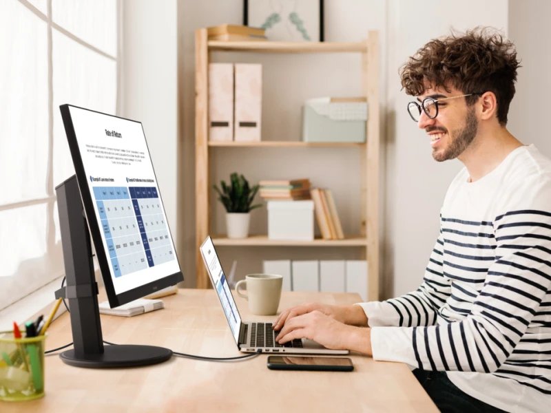 Viewsonic Vg2409-Mhdu-2, Monitor Led 61 Cm 24", Negro, Fullhd, Ips, Concentrador Usb-C, Panel De 100hz Vg2409-Mhdu-2