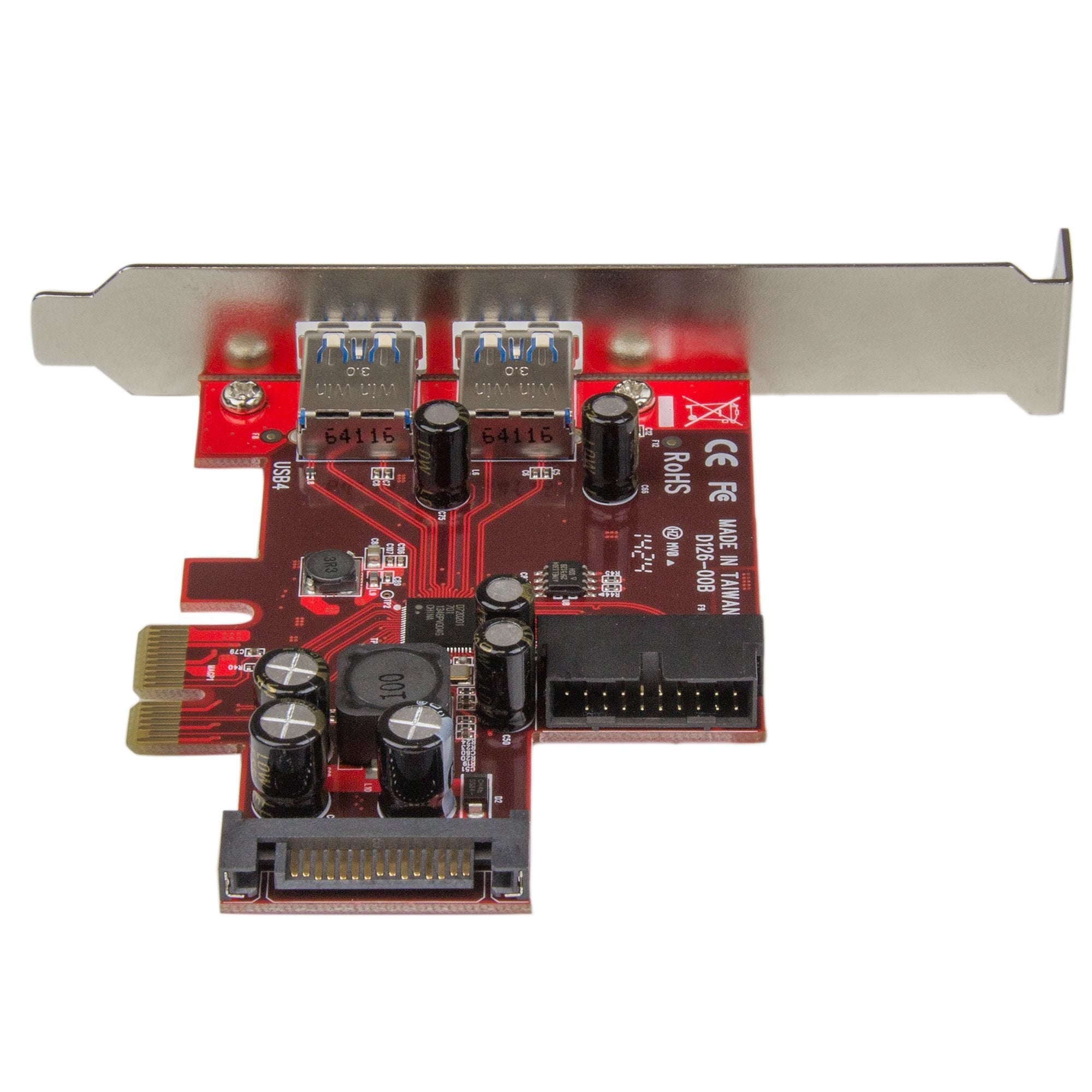 EAN 0065030860338 - StarTech.com PEXUSB3S2EI tarjeta y adaptador de interfaz Interno SATA, USB 3.2 Gen 1 (3.1 Gen 1) imagen 4