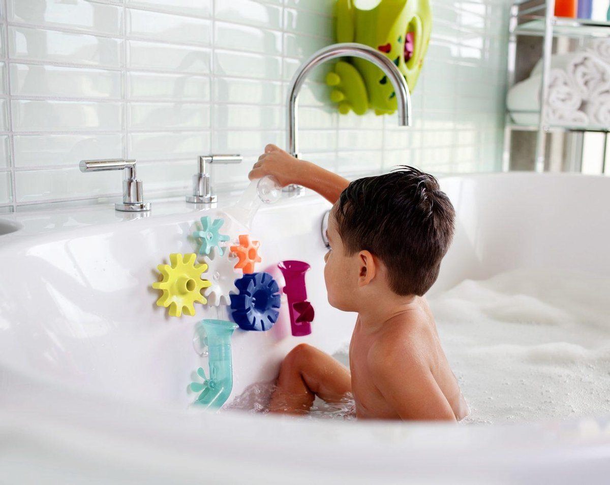 Juego De Construcción Cogs Boon B11375 (5 Piezas), Bañera Para Bebé, Juguete