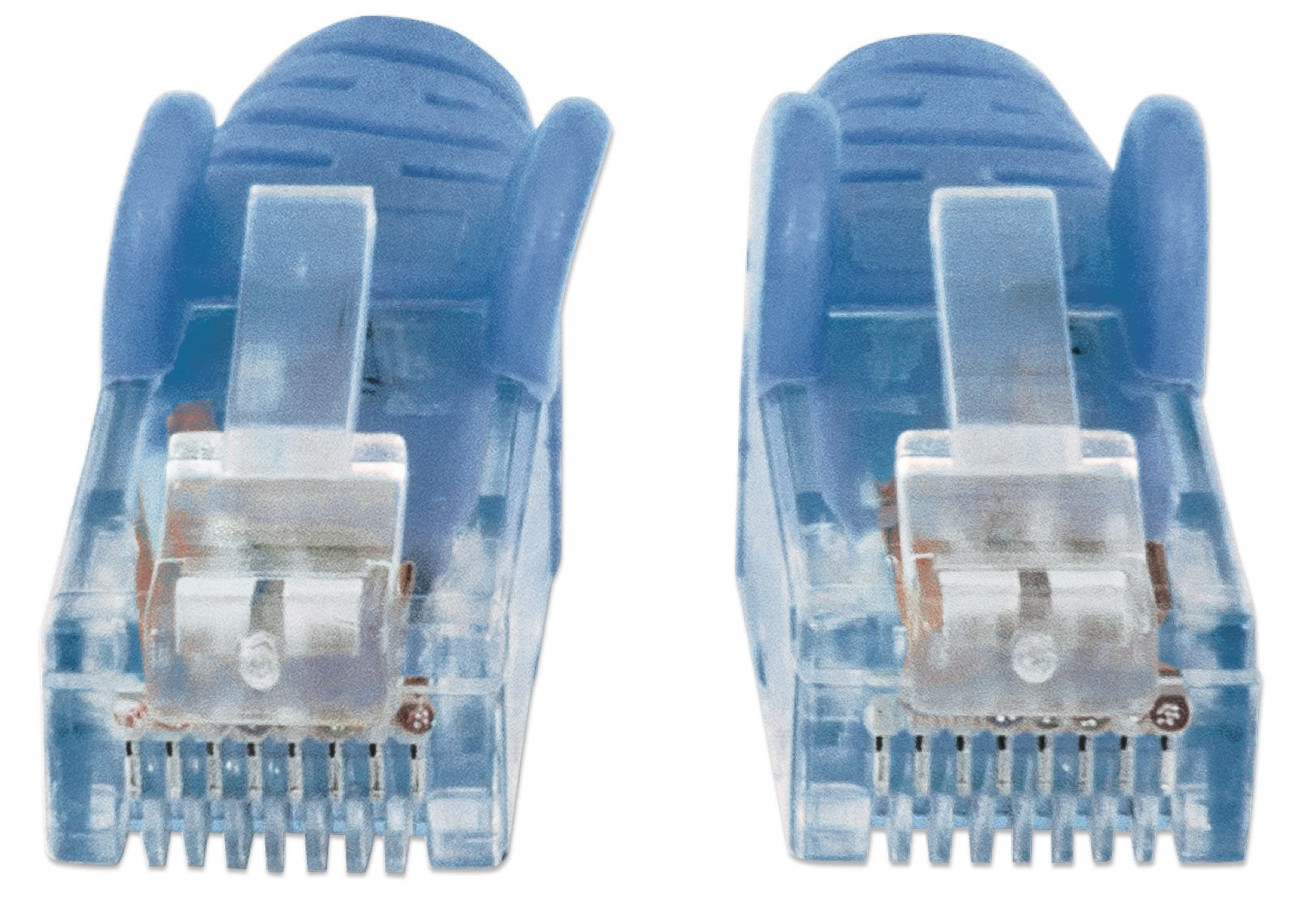 EAN 0766623350785 - Intellinet 7.5m Cat6a S/FTP cable de red Azul 7,5 m S/FTP (S-STP) imagen 3
