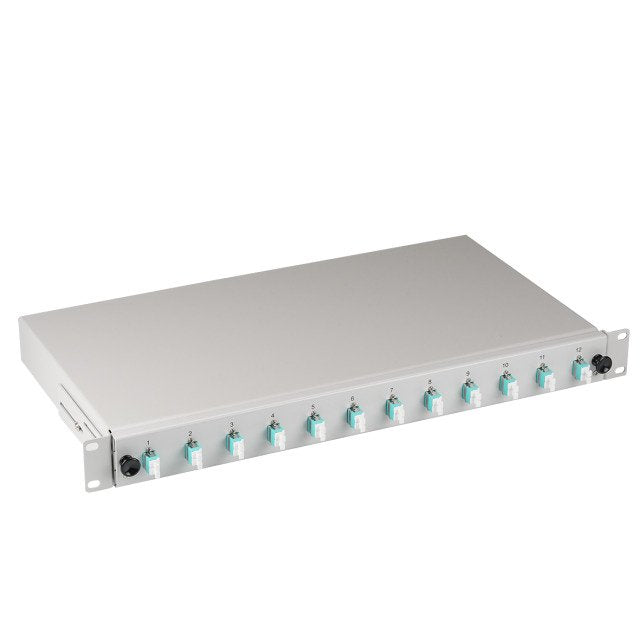 Efb Spleissbox Lc 50 125á Om3 Ausziehbar, 12pigtails   6 Kupp